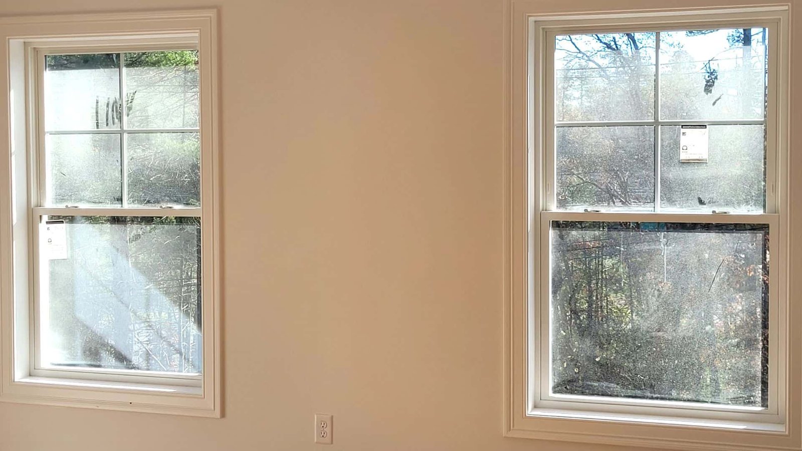double hung windows cleaning