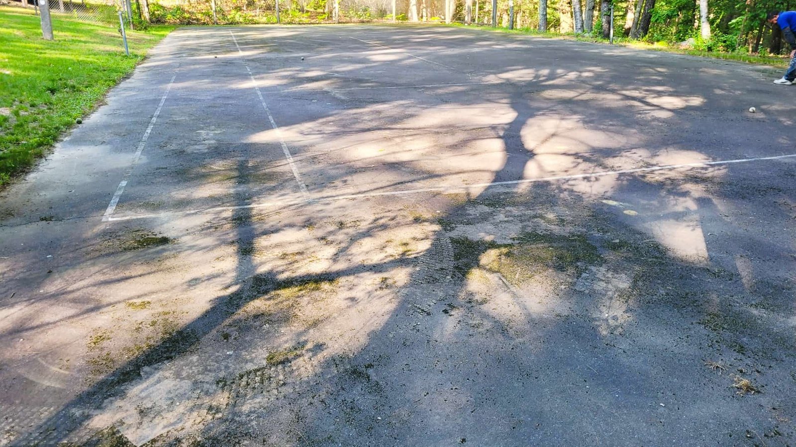 Tennis Court Cleaning