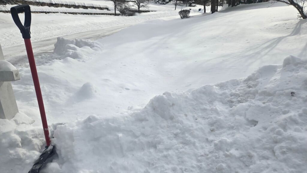 Snow Removal Walkway