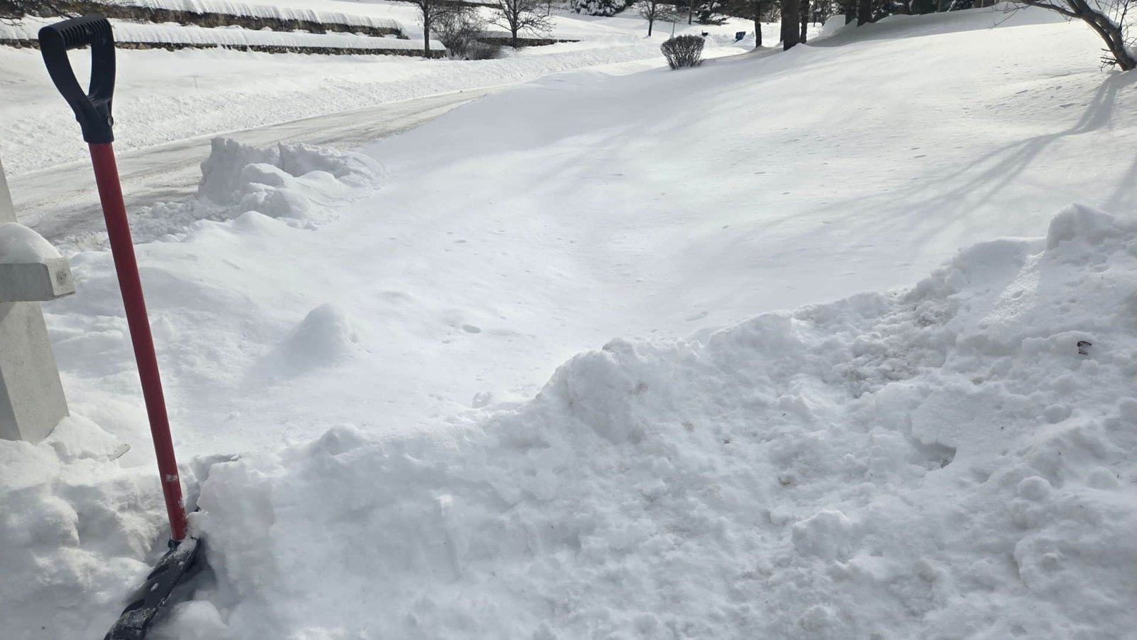 Snow Removal Walkway